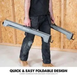 Evolution 005-0003 Metal Saw Horse With Folding Legs Twin Pack -Agriculture Sales 005 0003 3