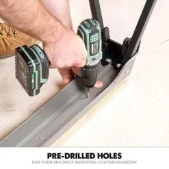 Evolution 005-0003 Metal Saw Horse With Folding Legs Twin Pack -Agriculture Sales 005 0003 6