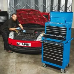 Roller Tool Cabinet, 9 Drawer, 26", Blue 8 Roller Tool Cabinet, 9 Drawer, 26", Blue -Agriculture Sales 15110 iu3 64939.1642709962