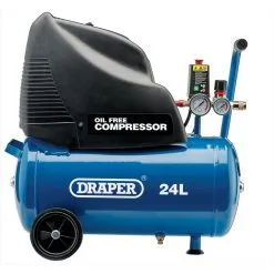24L Oil-Free Direct Drive Air Compressor, 1.1kW/1.5hp -Agriculture Sales 24978 2 58292.1678878779