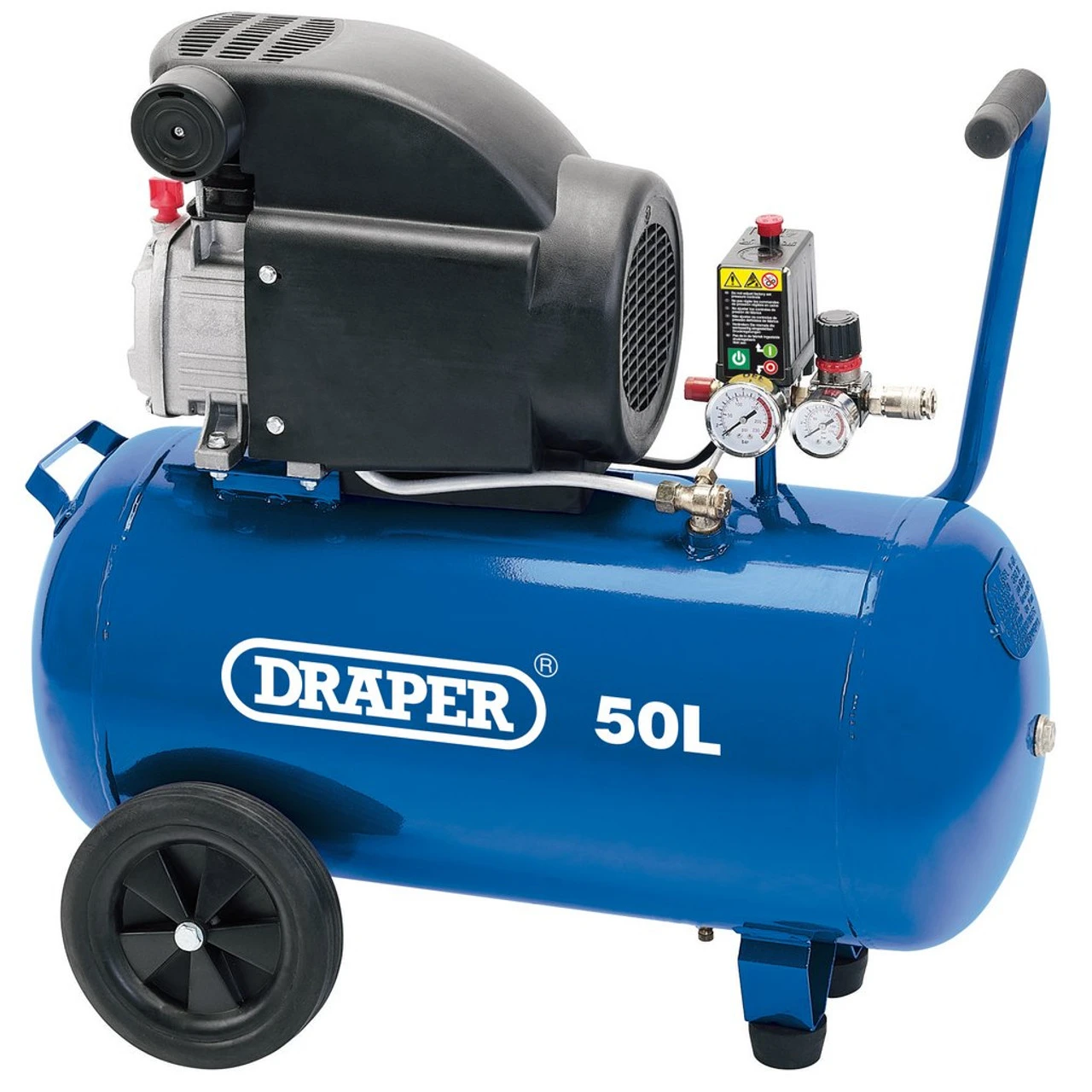 50L Direct Drive Air Compressor, 1.5kW/2hp 1 50L Direct Drive Air Compressor, 1.5kW/2hp