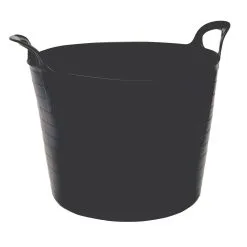 Multi-Purpose Flexible Bucket, 42L, Black