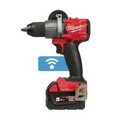 Milwaukee M18 ONEPD2-502X 18v 13mm Combi Drill Inc 2x 5.0Ah Batts -Agriculture Sales 4933464528 9