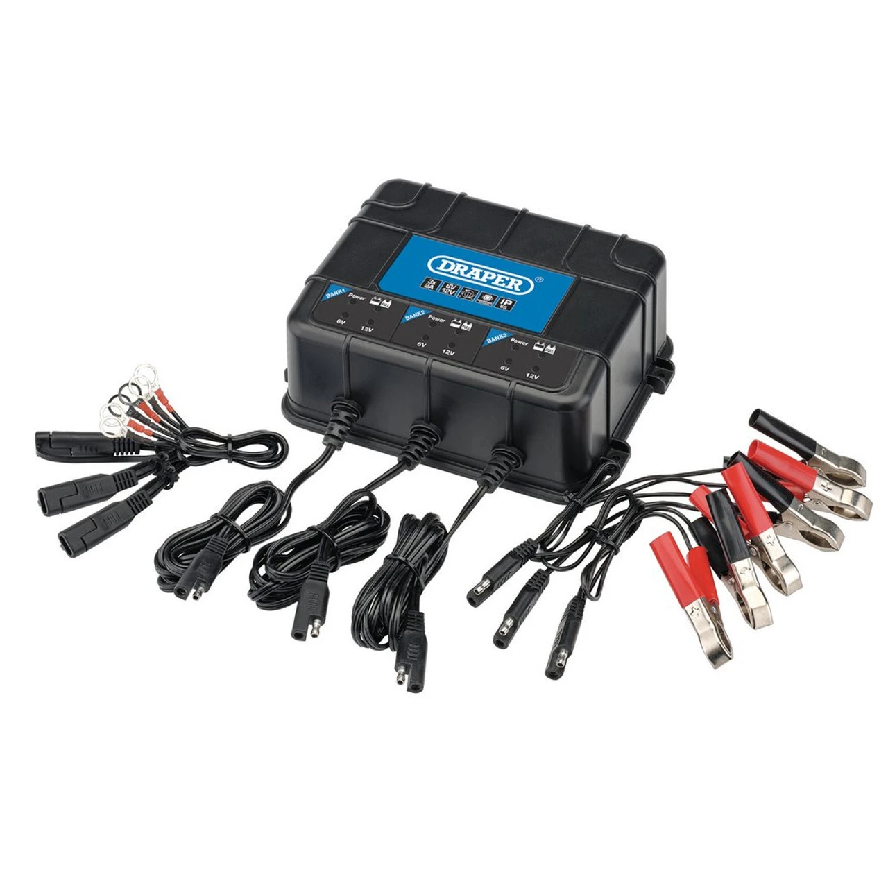 6/12V 3 Bank Charger Station 1 6/12V 3 Bank Charger Station