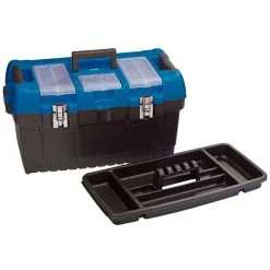 Large Tool Box With Tote Tray, 564mm