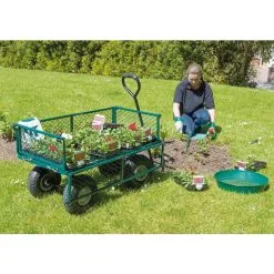 Steel Mesh Garden Trolley Cart -Agriculture Sales 58552 GMCiu4 84849.1679562773