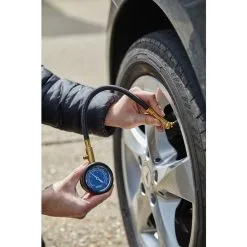 Tyre Pressure Gauge With Flexible Hose -Agriculture Sales 69924 iu01 16568.1650925481