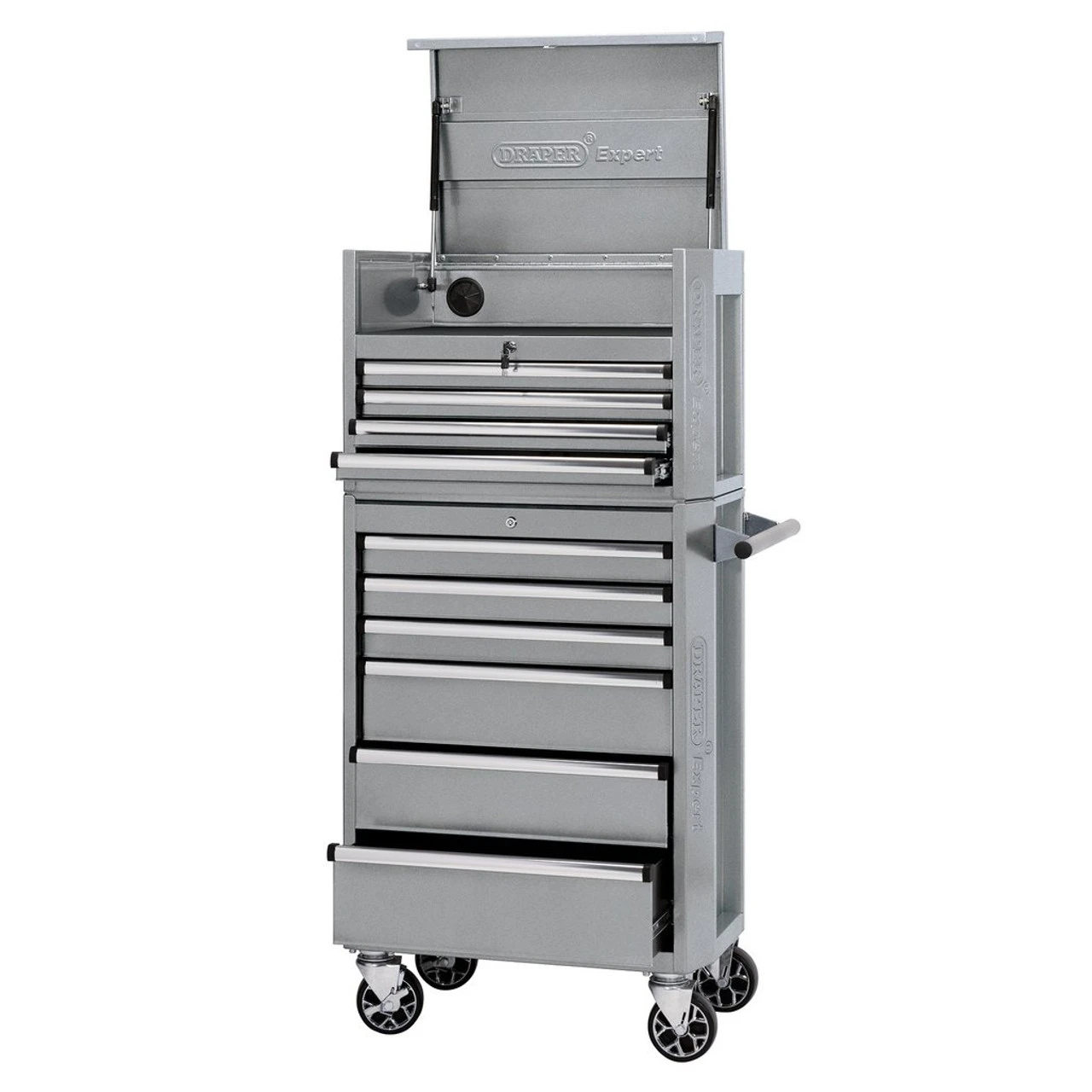 Combined Roller Cabinet And Tool Chest, 10 Drawer, 26" 2 Combined Roller Cabinet And Tool Chest, 10 Drawer, 26" - Image 2