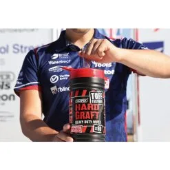 Draper 'Hard Graft' Tuff Texture Heavy Duty Wipes (Tub Of 90) -Agriculture Sales 84712 iu2 31242.1673256414