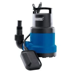 Submersible Clean Water Pump With Float Switch, 108L/min, 250W