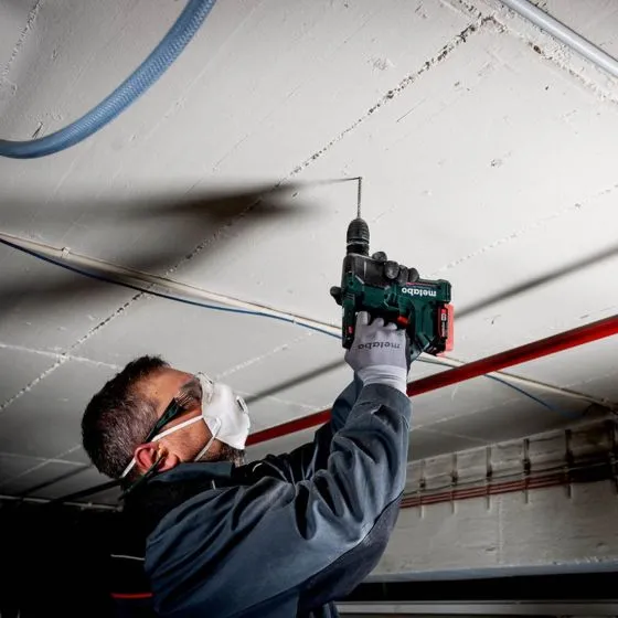 Metabo BH 12 BL 16 SDS+ Plus Hammer Drill Inc 2x 4.0Ah Batts 5 Metabo BH 12 BL 16 SDS+ Plus Hammer Drill Inc 2x 4.0Ah Batts - Image 5