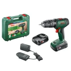 Bosch Green UniversalImpact 18v Cordless Combi Drill Inc 2x 1.5Ah Batts 06039D4171