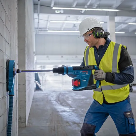 Bosch GBH 18V-40 C 18v BITURBO SDS Max Rotary Hammer Drill Inc 2x 8.0Ah Batts 9 Bosch GBH 18V-40 C 18v BITURBO SDS Max Rotary Hammer Drill Inc 2x 8.0Ah Batts - Image 9