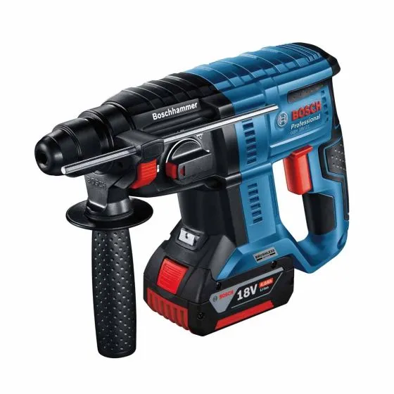 Bosch GBH 18V-21 SDS+ Plus Cordless Rotary Hammer Drill Inc 1x 5.5Ah ProCORE & 1x 4.0Ah Batts 2 Bosch GBH 18V-21 SDS+ Plus Cordless Rotary Hammer Drill Inc 1x 5.5Ah ProCORE & 1x 4.0Ah Batts - Image 2