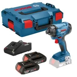 Bosch GDR 18 V-160 18v Impact Driver Inc 2x 2.0Ah Batts 06019G5170