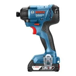 Bosch GDR 18 V-160 18v Impact Driver Inc 2x 2.0Ah Batts 06019G5170 -Agriculture Sales bosgdr18v1603