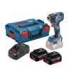 Bosch GDR 18 V-200 C Impact Driver Inc 2x 5.0Ah Batts In L-Boxx