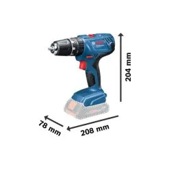 Bosch GSB 18 V-21 Combi Drill Body Only In L-Case Carry Case 06019H1108 -Agriculture Sales bosgsb18v21ncg 2