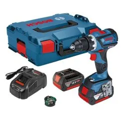 Bosch GSR 18 V-60 C Brushless Drill Driver Inc GCY 30-4 Module & 2x 5.0Ah Batts
