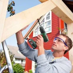 Bosch Green PSB 1800 LI-2 18v Cordless Two-Speed Combi Hammer Drill Body Only In Carry Case -Agriculture Sales bospsb1800lincg 5