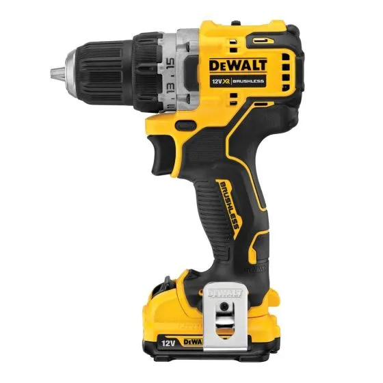 DeWalt DCD701D2 10.8v / 12v XR Sub Compact Drill Driver Inc 2x 2.0Ah Batts 3 DeWalt DCD701D2 10.8v / 12v XR Sub Compact Drill Driver Inc 2x 2.0Ah Batts - Image 3
