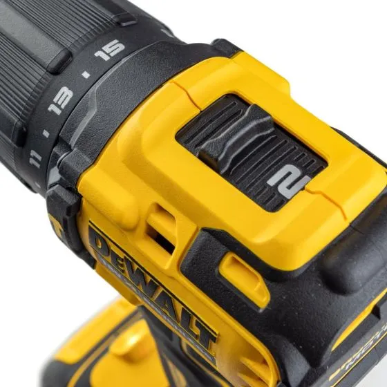 DeWalt DCD709D2T 18v XR Brushless Compact Combi Drill Inc 2x 2.0Ah Batts 3 DeWalt DCD709D2T 18v XR Brushless Compact Combi Drill Inc 2x 2.0Ah Batts - Image 3