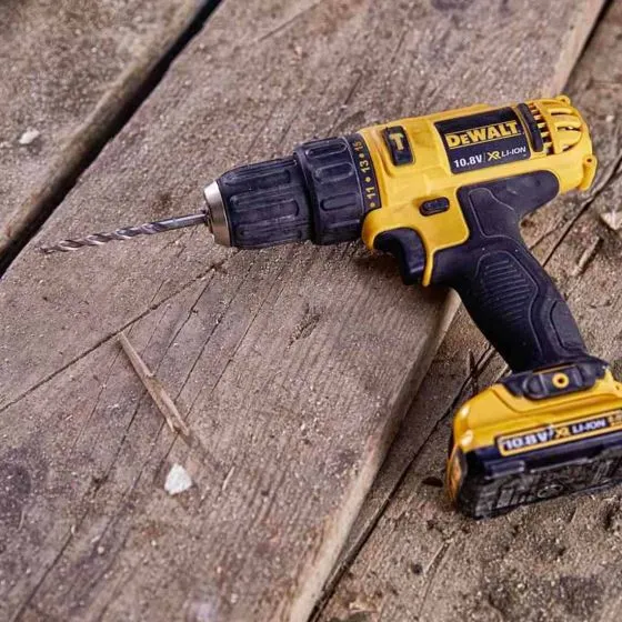 DeWalt DCD716N 10.8v / 12v XR Sub Compact Combi Drill Body Only 5 DeWalt DCD716N 10.8v / 12v XR Sub Compact Combi Drill Body Only - Image 5