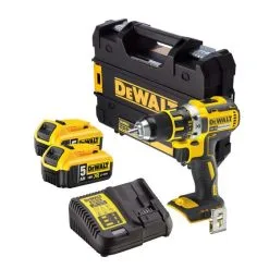 DeWalt DCD790P2 Brushless 18v XR Drill Driver Inc 2x 5.0Ah Batts