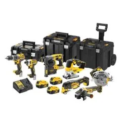 DeWalt DCK755P3T 18v XR Cordless 7 Piece Power Tool Kit Inc 3x 5.0Ah Batts