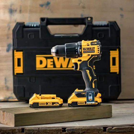 DeWalt DCD709D2T 18v XR Brushless Compact Combi Drill Inc 2x 2.0Ah Batts 4 DeWalt DCD709D2T 18v XR Brushless Compact Combi Drill Inc 2x 2.0Ah Batts - Image 4