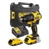 DeWalt DCD709D2T 18v XR Brushless Compact Combi Drill Inc 2x 2.0Ah Batts