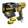 DeWalt DCD791P2 18v XR Brushless Compact Drill Driver With 2x 5.0Ah Batts In TSTAK Case