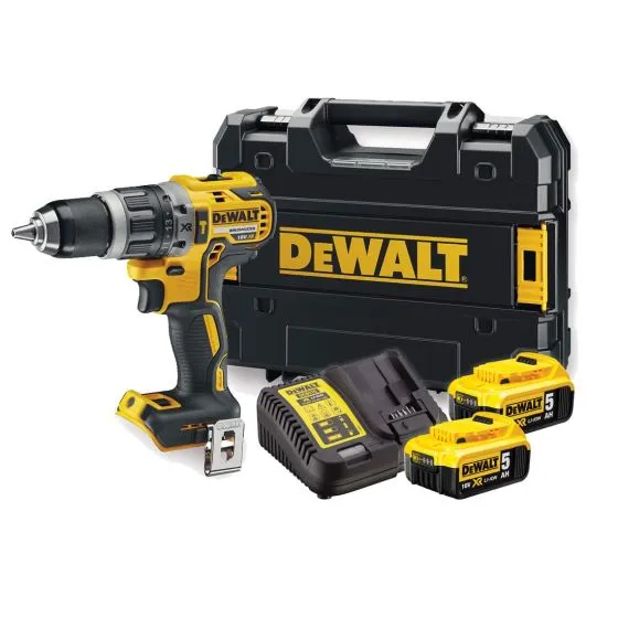 DeWalt DCD796P2 18v XR Brushless Combi Drill Inc 2x 5.0Ah Batts 1 DeWalt DCD796P2 18v XR Brushless Combi Drill Inc 2x 5.0Ah Batts