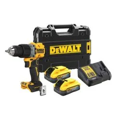 DeWalt DCD805H2T-GB 18v XR Brushless Combi Hammer Drill Inc 2x Powerstack Batts