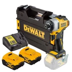 DeWalt DCF809P2T 18v XR Brushless Compact Impact Driver Inc 2x 5.0Ah Batts