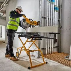 DeWalt DE7260-XJ Mitre Saw Folding Rolling Leg Stand Trolley -Agriculture Sales dewde7260 xj7