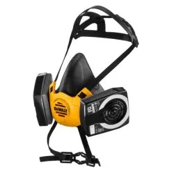 DeWalt DXIR1HMMP3 Reusable Half Face Mask Respirator With P3 Filters (Medium)