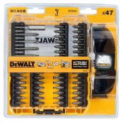DeWalt DT70703-QZ Screwdriver Bit Set & Safety Glasses X47 Pcs 8 DeWalt DT70703-QZ Screwdriver Bit Set & Safety Glasses X47 Pcs -Agriculture Sales dt70703 p1