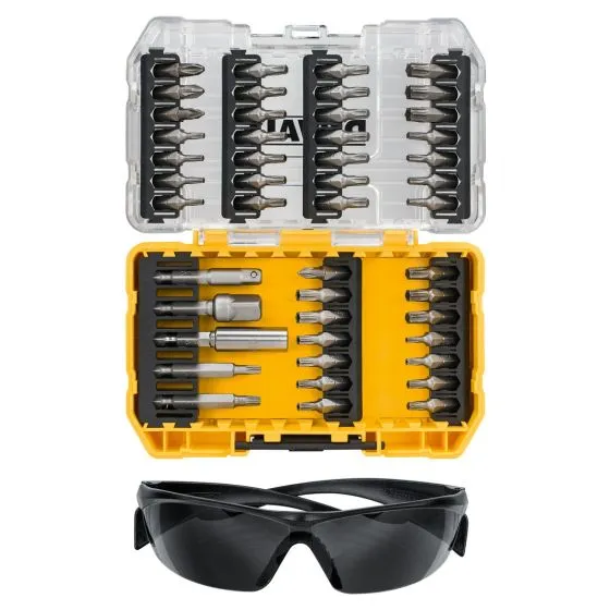 DeWalt DT70704-QZ X47 Pc Torx Screwdriver Bit Set & Safety Glasses 2 DeWalt DT70704-QZ X47 Pc Torx Screwdriver Bit Set & Safety Glasses - Image 2