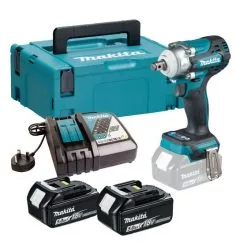 Makita DTW300RTJ 18v LXT Brushless 1/2" Impact Wrench Inc 2x 5.0Ah Batts
