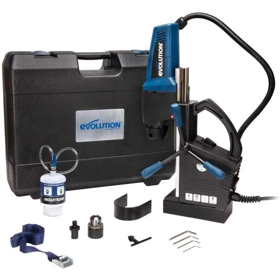 Evolution MAG42 42mm Industrial Magnetic Drill 230v 095-0001 1 Evolution MAG42 42mm Industrial Magnetic Drill 230v 095-0001