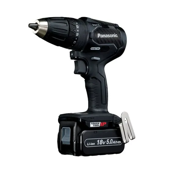 Panasonic EYC242LJ2G31 14.4v/18v Combi Drill / Impact Wrench Twin Kit Inc 2x 5.0Ah Batts 2 Panasonic EYC242LJ2G31 14.4v/18v Combi Drill / Impact Wrench Twin Kit Inc 2x 5.0Ah Batts - Image 2