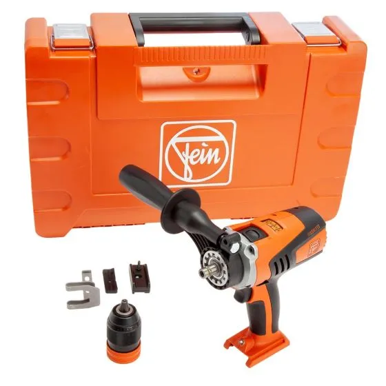 Fein ASCM 18 QM Select 18v Cordless Brushless 4-Speed Drill/Driver Body Only In Carry Case 1 Fein ASCM 18 QM Select 18v Cordless Brushless 4-Speed Drill/Driver Body Only In Carry Case