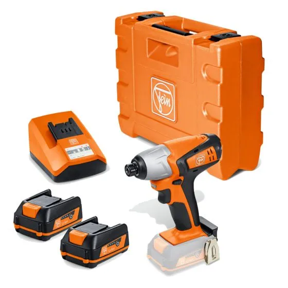 Fein ASCD 12-100 W4C 12v Cordless Impact Driver Inc 2x 2.5Ah Batts 1 Fein ASCD 12-100 W4C 12v Cordless Impact Driver Inc 2x 2.5Ah Batts