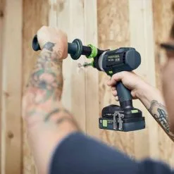 Festool 577652 TPC 18/4 5,0/4,0 I-Plus QUADRIVE Percussion Drill Inc 1x 4.0Ah & 1x 5.0Ah Batts -Agriculture Sales fes575604 4 1 2 1 1
