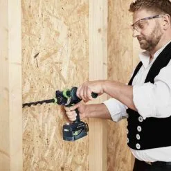 Festool 577652 TPC 18/4 5,0/4,0 I-Plus QUADRIVE Percussion Drill Inc 1x 4.0Ah & 1x 5.0Ah Batts -Agriculture Sales fes575604 6 1 2 1 1