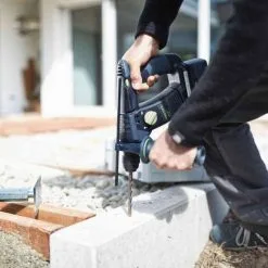 Festool 576514 BHC 18 HPC 4,0 I-Plus Brushless SDS-Plus+ Hammer Drill Inc 2x 4.0Ah Batts -Agriculture Sales fes576511 8 1 1