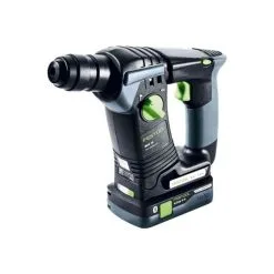 Festool 576514 BHC 18 HPC 4,0 I-Plus Brushless SDS-Plus+ Hammer Drill Inc 2x 4.0Ah Batts -Agriculture Sales fes577436 2 1