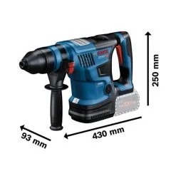 Bosch GBH 18V-34 CF 18v BITURBO SDS+ Plus Rotary Hammer Drill Inc 2x 8.0Ah Batts -Agriculture Sales gbh18v34cf 1 1 1