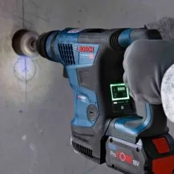 Bosch GBH 18V-34 CF 18v BITURBO SDS+ Plus Rotary Hammer Drill Inc 2x 8.0Ah Batts -Agriculture Sales gbh18v34cf 6 1 1